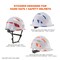 Ergodyne Reflective Hard Hat with Safety Helmet Sticker Kit, Blue 8961 - alternate 2